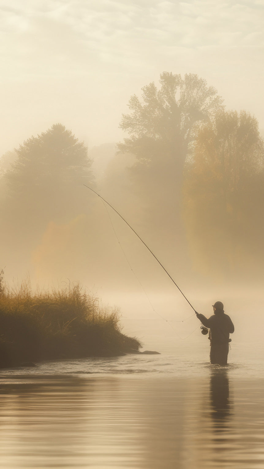 Angeln mit der ultimativen Heizweste von WE-R-WILD
