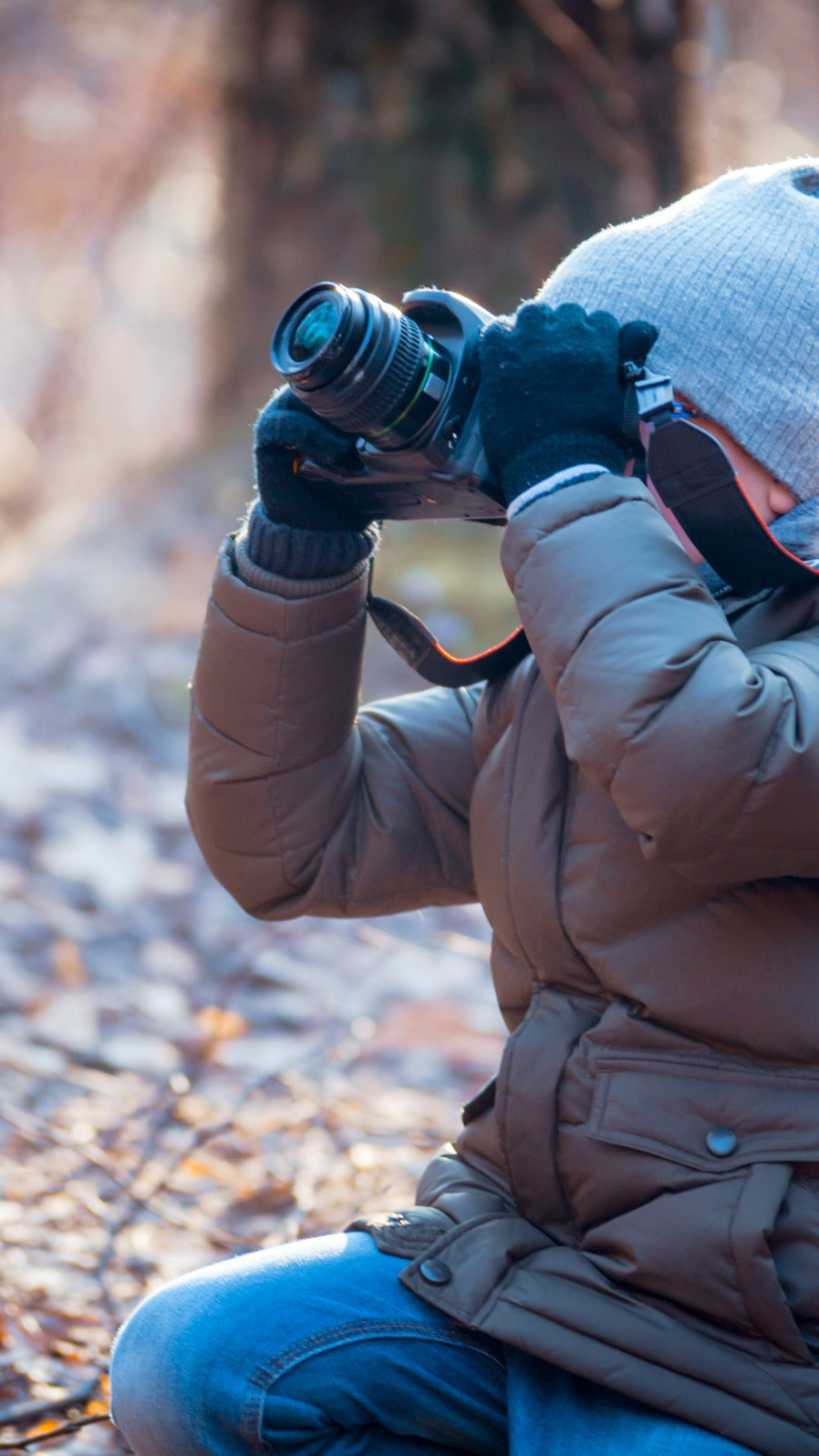 Fotografie im Freien mit der ultimativen Heizweste von WE-R-WILD