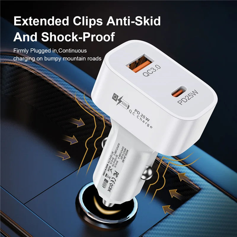 25W Schnelllade-Autoladegerät – Optimal für Ihr WE-R-WILD Sitzkissen im Auto