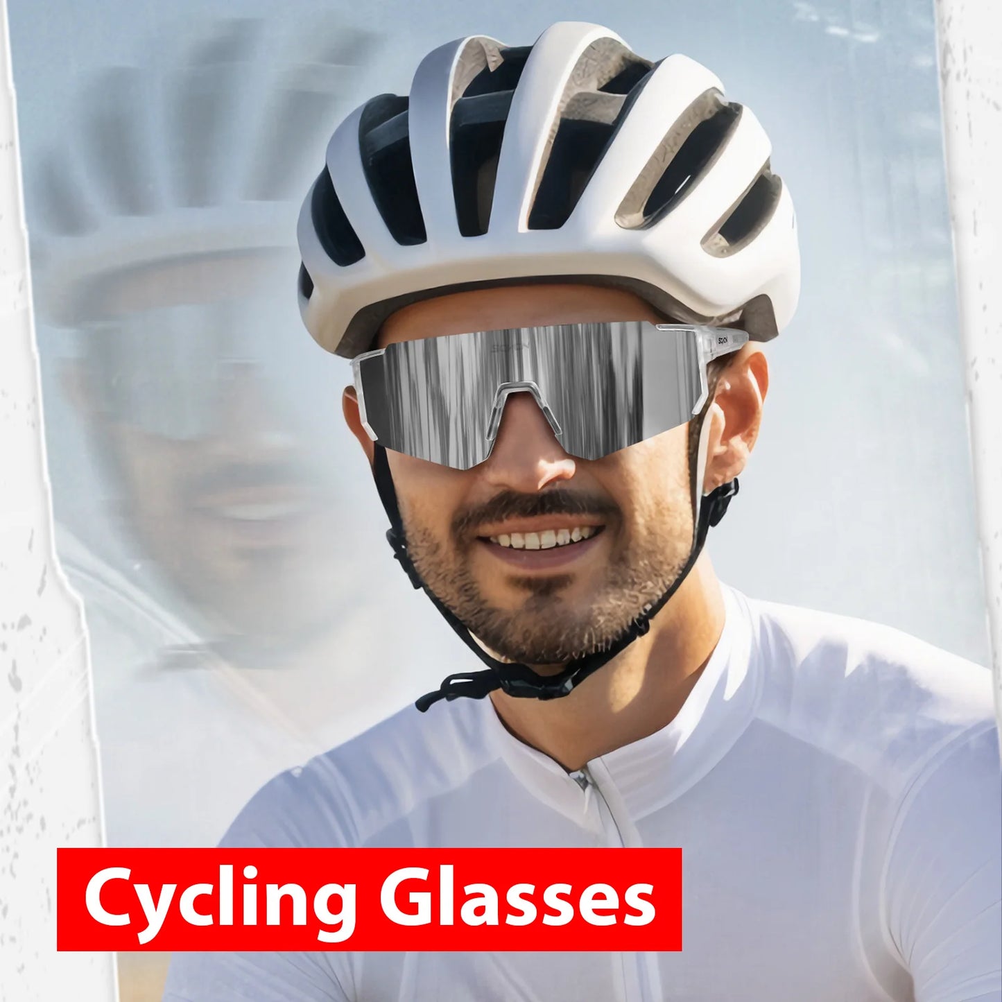 SCVCN Road Bike Sonnenbrille – Ultraleicht, stylisch &amp; maximaler UV-Schutz